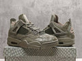 Air Jordan 4 Retro Military Mamba Custom Olive Black
