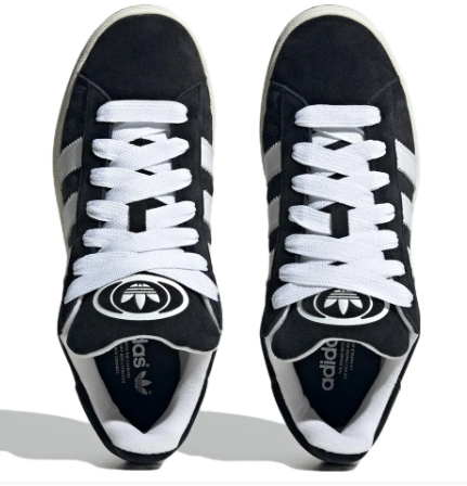 adidas Campus 00s "Black White Gum" Sneakers - HQ8708