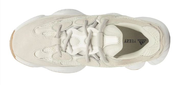 adidas Yeezy 500 "Bone White" Sneakers