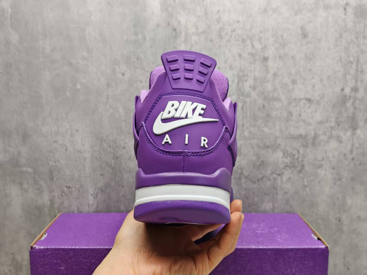 Air Jordan 4 Retro Canyon Purple Purple Anthracite Alligator Green Safety Orange