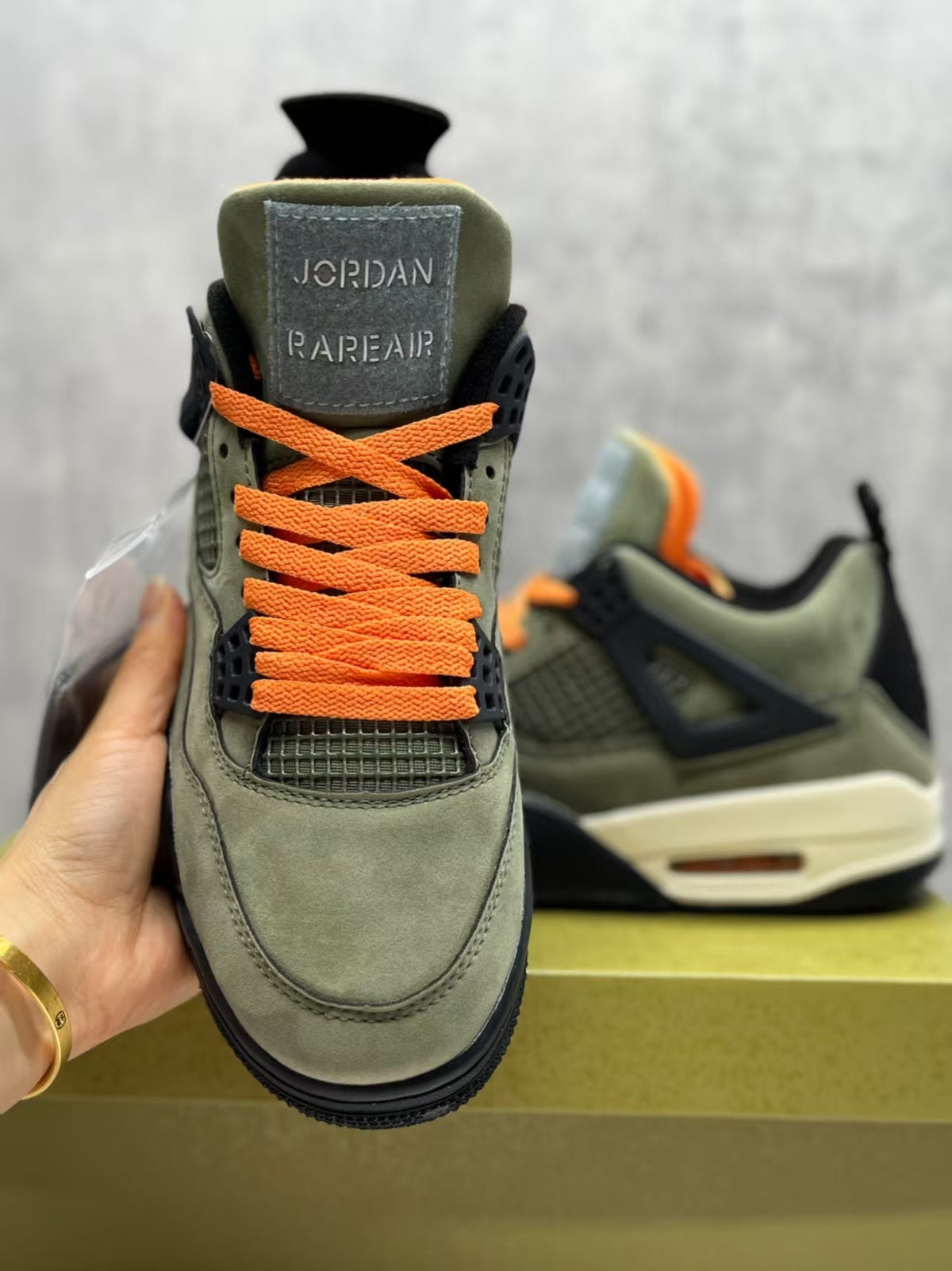 Air Jordan 4 Retro Olive Green